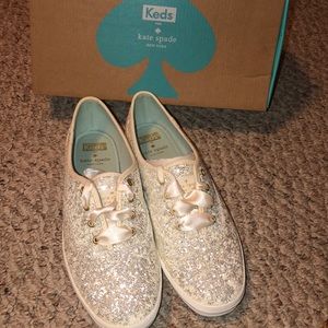 Kate Spade Glitter Keds